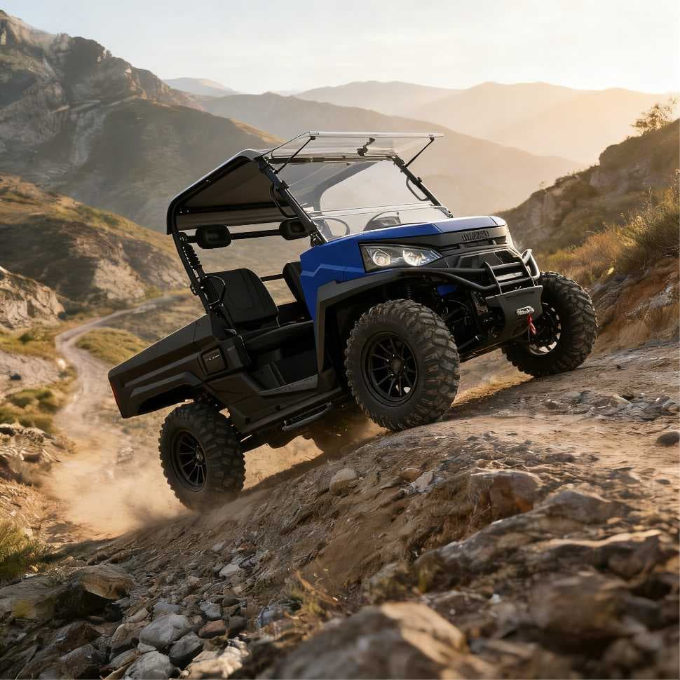 73,6V 150Ah 4WD Electric UTV PKE EPS без клуч за лов на фарма