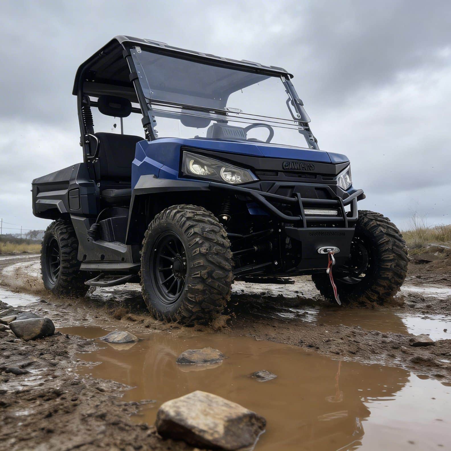 Електричен UTV 73,6V 20KW врвна моќност 4WD 400A контролер Off Road